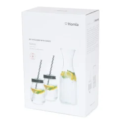 Flash Sale Karafka Soma Summer Ze Szklankami 1 L Naczynia Ogródowe I Piknikowe