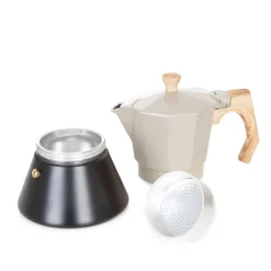 Outlet Kawiarka Mia Mokka Czarno-Szara 0.30 Kawiarki