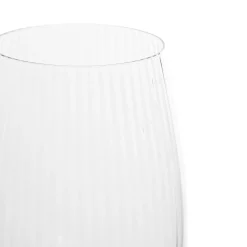 Fashion Kieliszek Lynn Ryflowany Transparentny 0,5 L Kieliszki