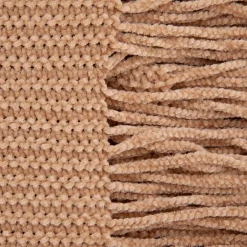 Online Koc Chenille Szenilowy Bezowy 130X170 Cm Koce