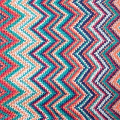 Clearance Koc Meba W Kolorowe Zygzaki 130X170 Cm Koce