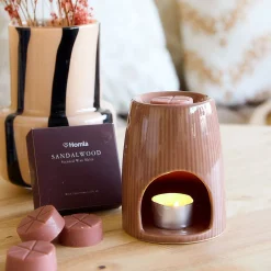 Cheap Komienk Ceramiczny Fires Z Woskiem Sandalwood 10X12,5 Cm 22G Kominki I Woski