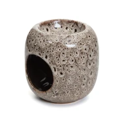 Store Kominek Rufus Ceramiczny Brazowy 11X11X11 Cm Kominki I Woski