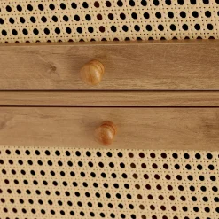 New Komoda Notto Z Rattanem 74X35X86 Cm Komody