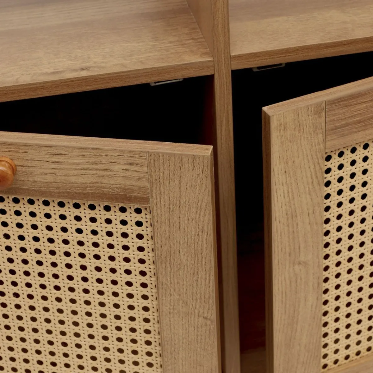 Clearance Komoda Notto Z Rattanem 110X35X72 Cm Komody