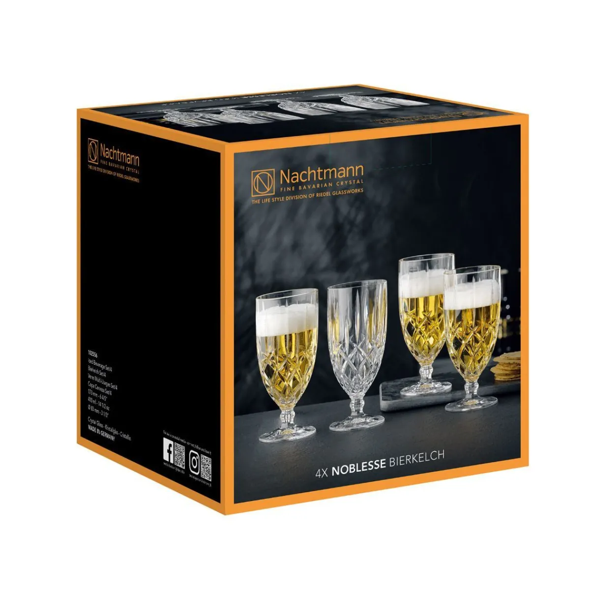 Discount Komplet Kieliszkow Noblesse Do Zimnych Napojow 4 Szt. 0,41 L Naczynia Ogródowe I Piknikowe