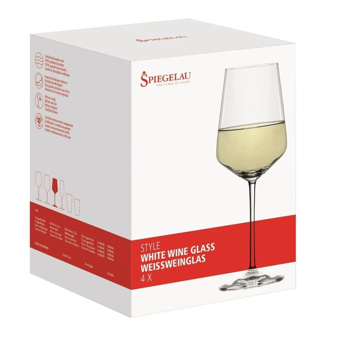 Cheap Komplet Kieliszkow Style Do Wina 440 Ml Naczynia Ogródowe I Piknikowe
