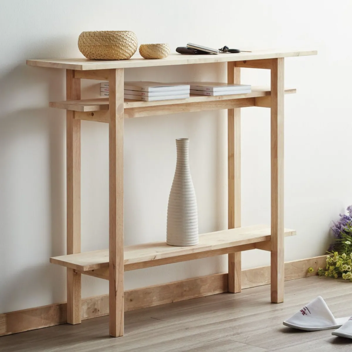 Best Konsola Langi Naturalny 1070X30X90 Cm Szafki