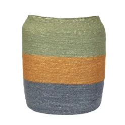 Store Kosz Do Przechowywania Regin W Kolorowe Paski 35X35X45 Cm Kosze I Koszyki
