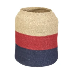Best Sale Kosz Do Przechowywania Regin W Kolorowe Paski 35X35X45 Cm Kosze I Koszyki