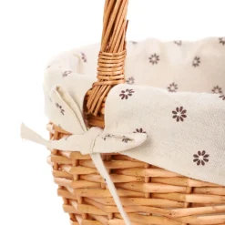 Discount Koszyk Norso Z Raczka Naturalny 38 Cm Pozostale Ozdoby