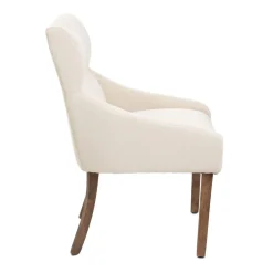 Shop Krzeslo Aureva Bezowe 65X56X88Cm Krzesła