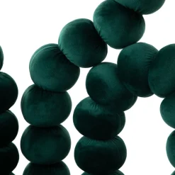 Shop Krzeslo Bubble Beam Welurowe Zielone 56,5X52X87 Cm Krzesła