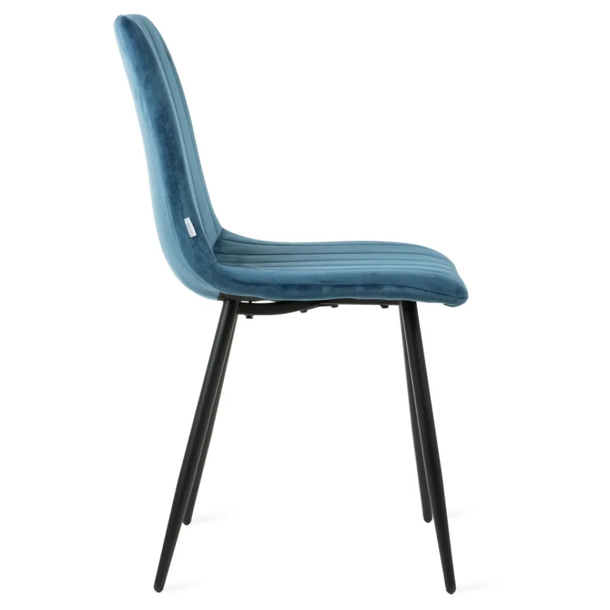 Cheap Krzeslo Golick Welurowe Granatowe 44X57X88 Cm Krzesła