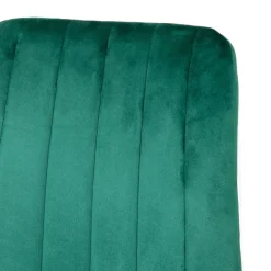 Store Krzeslo Golick Welurowe Zielone 44X57X88 Cm Krzesła