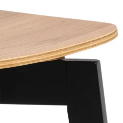 Best Sale Krzeslo Haveri! Drewniane Czarne-Naturalne 55X45X79,5 Cm Krzesła