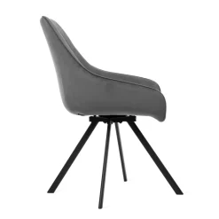 Store Krzeslo Laurent Obrotowe Biale 54X55X85 Cm, Sh: 50Cm Krzesła Obrotowe