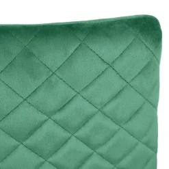 Cheap Krzeslo Logan Welurowe Zielone 44X44X92 Cm Krzesła