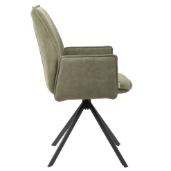 Fashion Krzeslo Lugro Obrotowe Zielone 56X60X82 Cm Krzesła Obrotowe