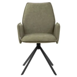 Fashion Krzeslo Lugro Obrotowe Zielone 56X60X82 Cm Krzesła Obrotowe
