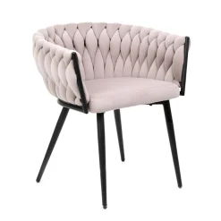 Cheap Krzeslo Prinssi New Bezowe 60X60X79 Cm Krzesła
