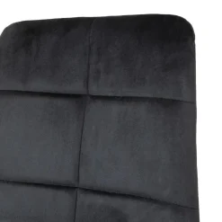 Best Krzeslo Triss Welurowe Czarne 44X57X88 Cm Krzesła