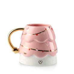 Fashion Kubek Eilis Choinka Rozowa 0,45 L Filizanki