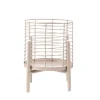 Shop Kwietnik Floero Metalowy Bezowy 18X25 Cm Kwietniki Na Balkon