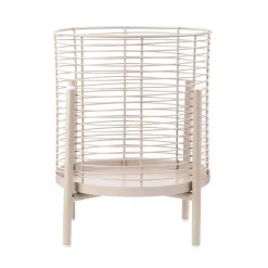 Online Kwietnik Floero Metalowy Bezowy 22X30 Cm Kwietniki Na Balkon