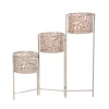 Shop Kwietnik Floero Z Azurowymi Donicami 64X24X75 Cm Doniczki Ogródowe