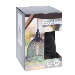Clearance Lampa Atros Wiszaca Czarna 21X16 Cm Lampy Wiszące