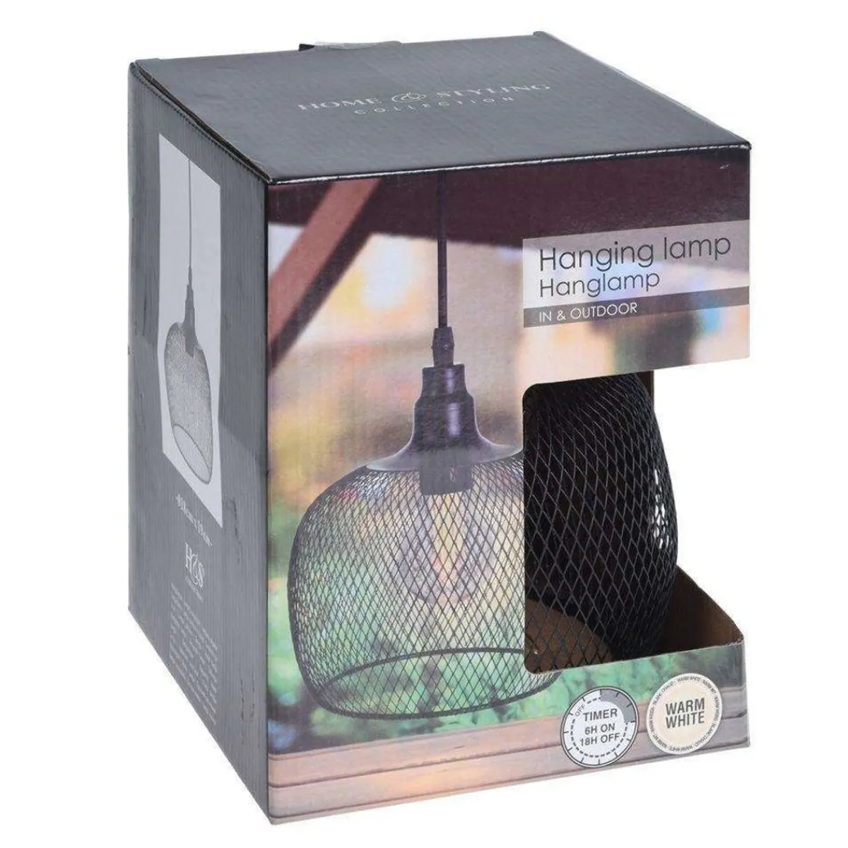 Fashion Lampa Atros Wiszaca Czarna 19X18 Cm Lampy Wiszące