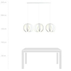 Discount Lampa Galia Wiszaca 3-Punktowa Lampy Wiszące 3-Punktowe