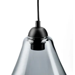 Online Lampa Miste Wiszaca Grafitowa 24X24X180 Cm Lampy Wiszące Pojedyncze