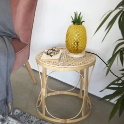 Hot Lampa Stolowa Pineapple W Ksztalcie Ananasa 32X13X13 Cm Lampy Stołowe I Nocne