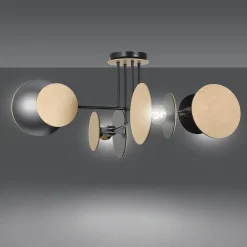 Hot Lampa Sufitowa Zita 4-Punktowa Naturalny 86X31 Cm Lampy Wiszące 4-Punktowe