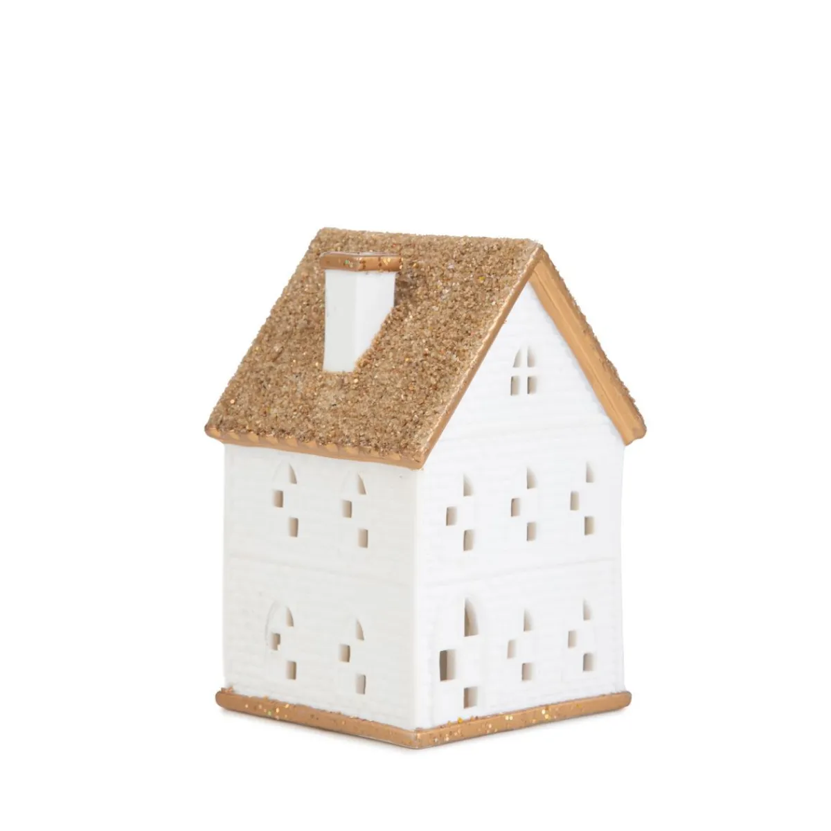 Fashion Lampion Coro Z Brokatowym Dachem 6,8X6,5X10 Cm Lampiony I Latarnie