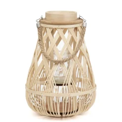 Cheap Lampion Radiant Pleciony Naturalny 35 Cm Lampiony Ogródowe