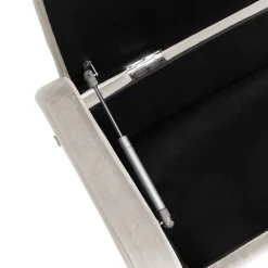 Outlet Lawka Venlo Welurowa Bezowa 100X39X45Cm Siedziska Do Przedpokoju