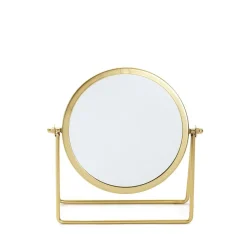 Discount Lusterko Espello Zlote 21X21X18 Cm Lusterka Kosmetyczne