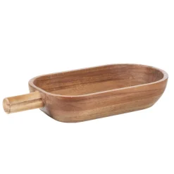 Outlet Misa Mooka Akacjowa Z Raczka 45X21Cm Miski Do Salatek
