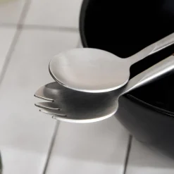 Hot Misa Mooka Do Salat Ceramiczna Z Przyborami Czarna 24 Cm Naczynia Ogródowe I Piknikowe