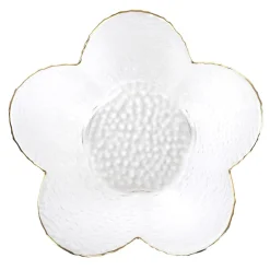Clearance Miseczka Livel Kwiat Ze Zlotym Rantem L 16X7 Cm Misy I Miseczki