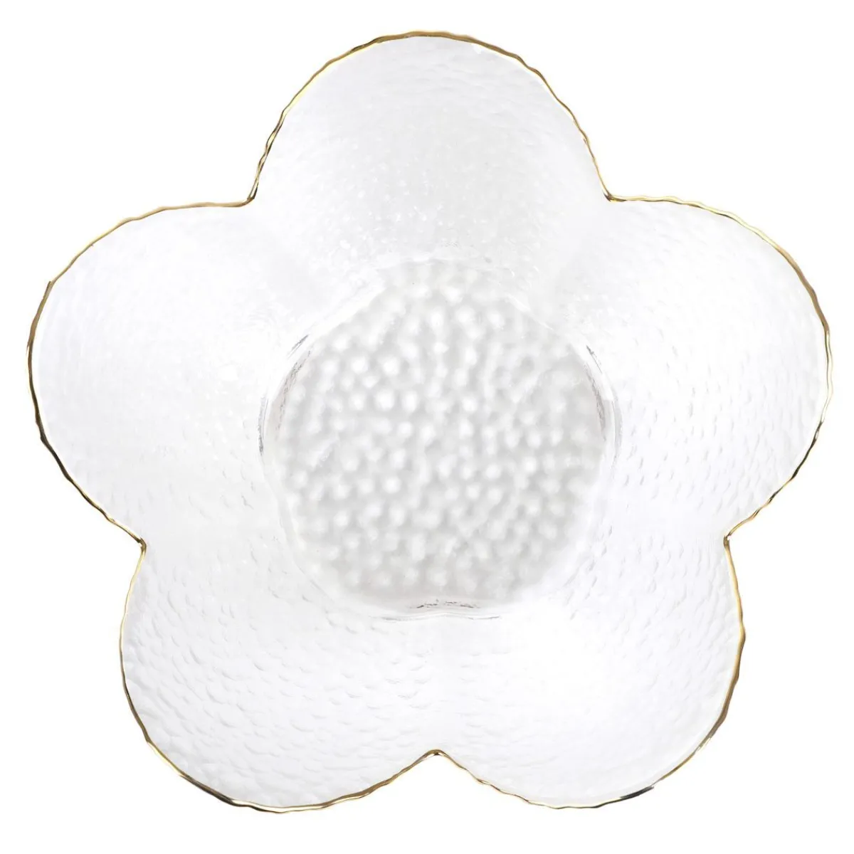 Clearance Miseczka Livel Kwiat Ze Zlotym Rantem L 16X7 Cm Misy I Miseczki