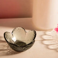 Online Miseczka Lonny W Ksztalcie Kwiatka Szara 9X4 Cm Misy I Miseczki