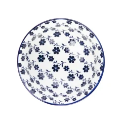 Clearance Miska Navia Granatowa W Kwiatuszki 12 Cm Naczynia Ogródowe I Piknikowe