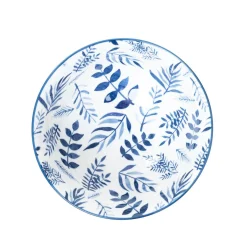 Shop Miska Navia Granatowa W Listki 16 Cm Naczynia Ogródowe I Piknikowe