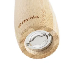 Clearance Mlynek Bambou Bambusowy Z Biala Glowka 26X6 Cm Mlynki Do Soli I Pieprzu