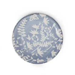 Outlet Mydelniczka Mirabel Niebieska We Wzory 10X10X2,5 Cm Mydelniczki