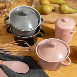Flash Sale Naczyńie Do Zapiekania Tineo Z Pokrywka Czarne 0,35 L Naczynia Do Zapiekania
